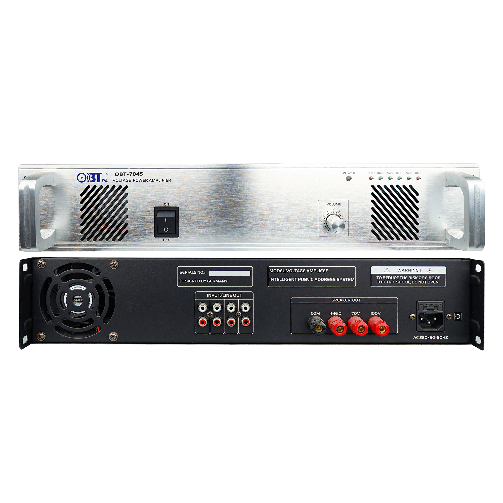 純后級定壓功放 OBT-7045