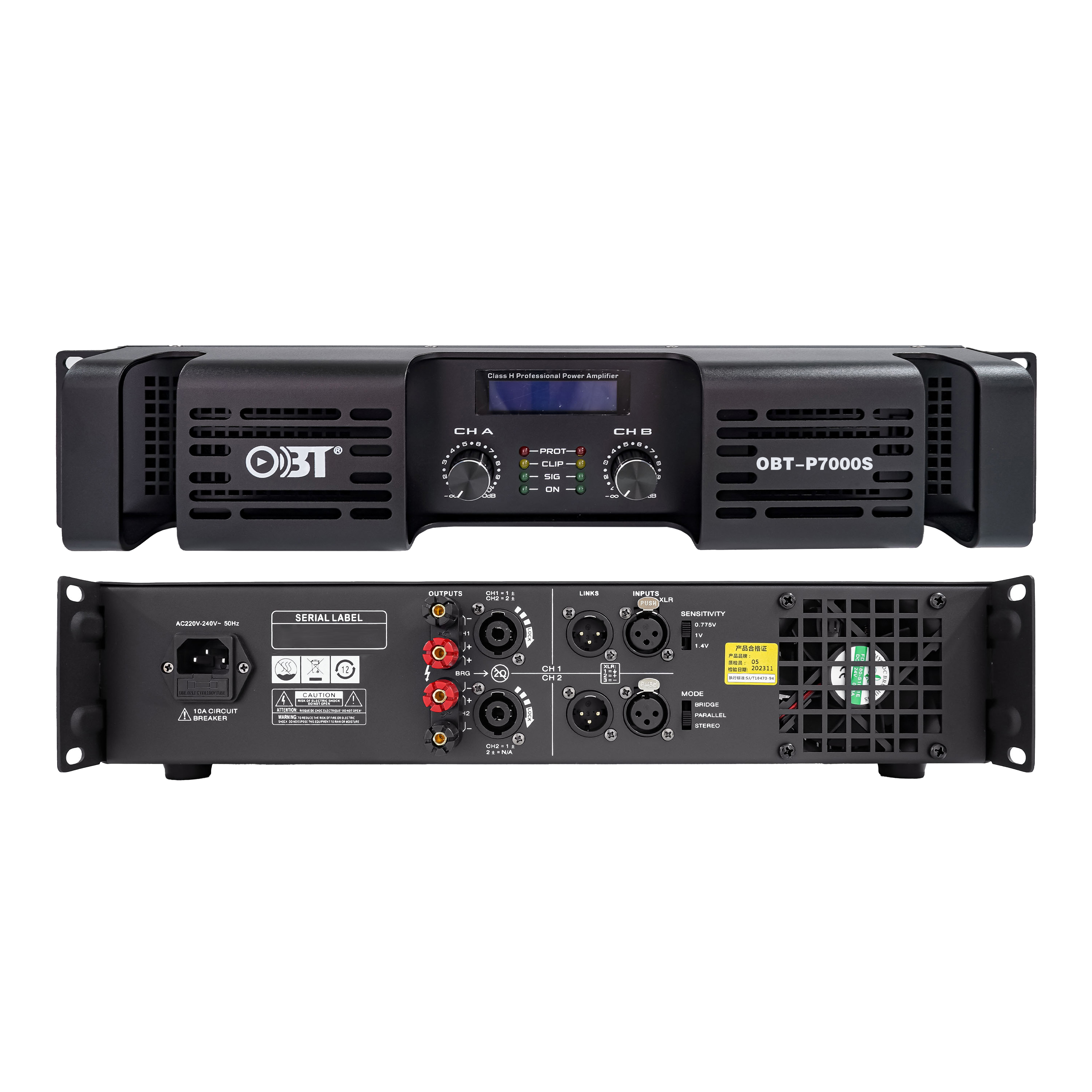 專業功放 OBT-P7000S